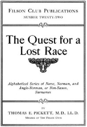 [Gutenberg 47627] • The Quest for a Lost Race